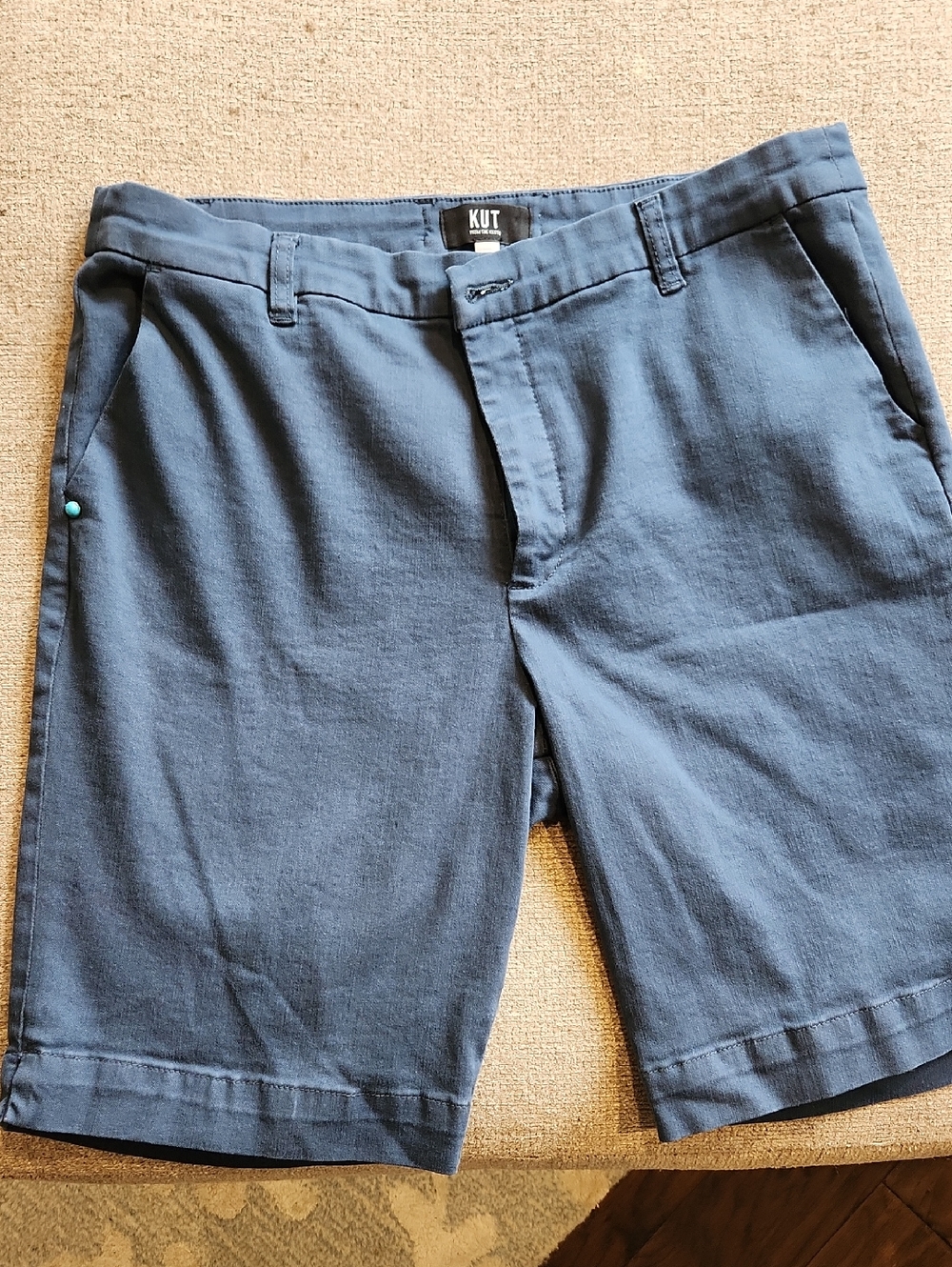 Kut from the Kloth Blue Women's Bermuda Shorts